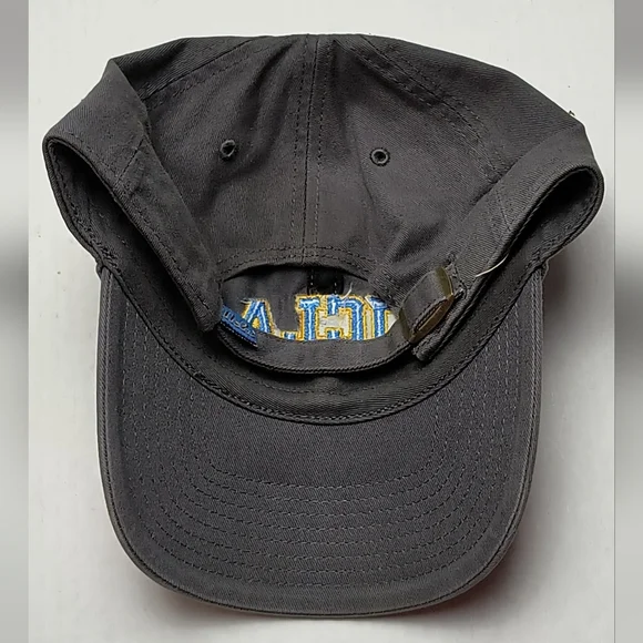 UCLA Basketball Hat Cap Men's One Size Adjustable Grey - Picture 8 of 11